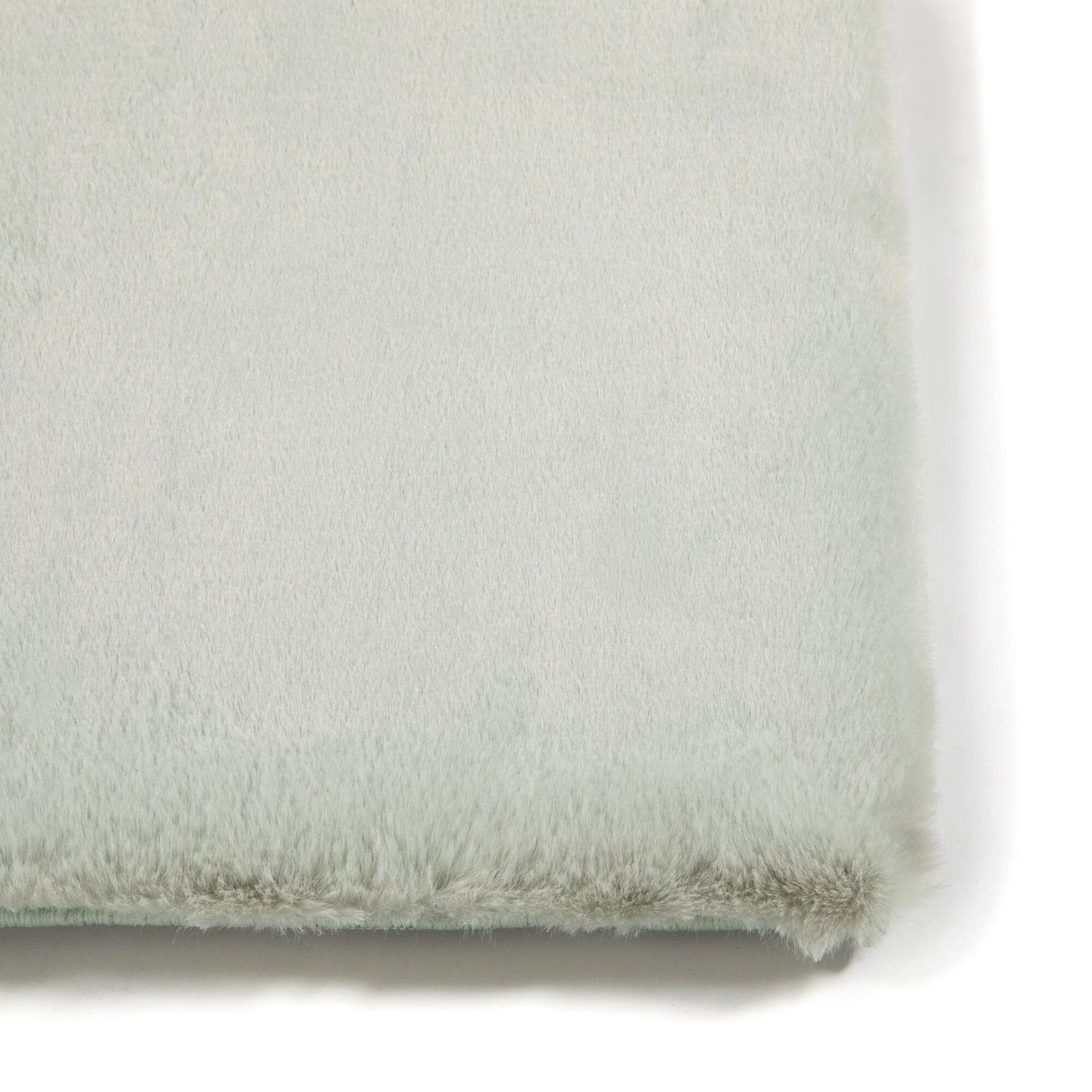 Memory Foam Rug 2 Large Light Green
