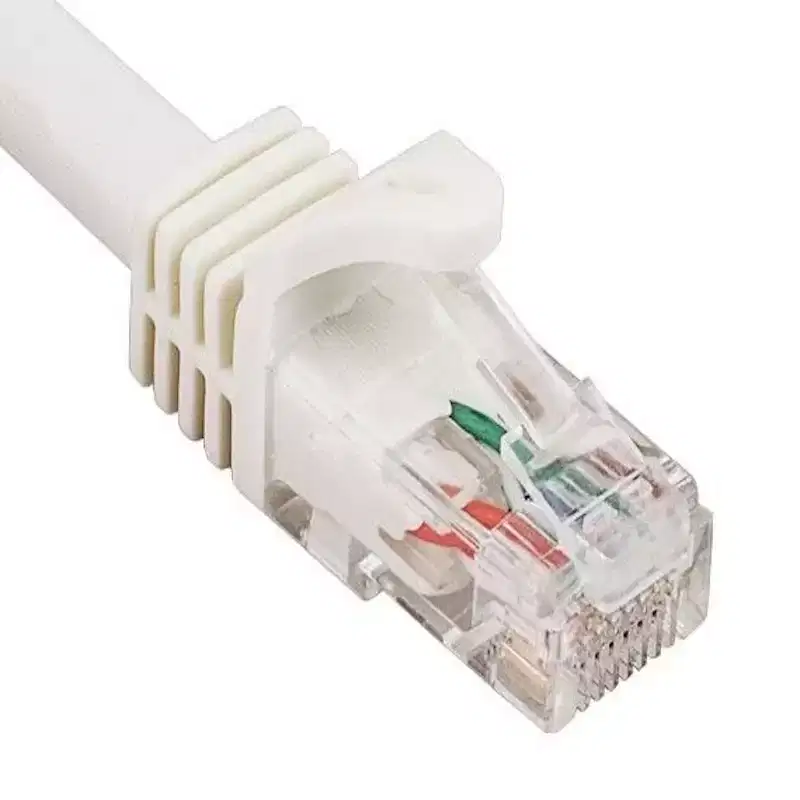 SANOXY Cables and Adapters; 50ft Cat6a 600 MHz UTP Snagless Ethernet Network Patch Cable, White