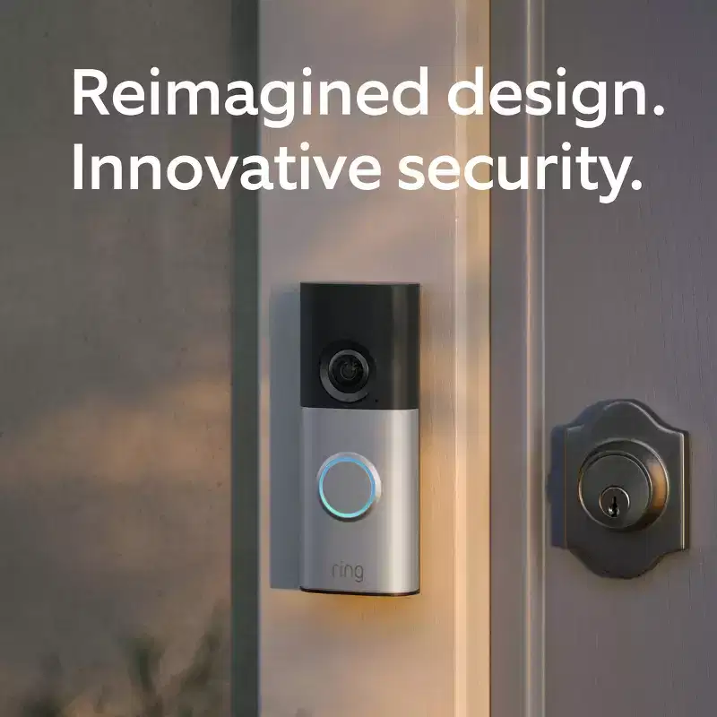 Ring Wired Doorbell Plus (2nd Gen) - Retinal 2K, Motion Detection, Low-Light Sight