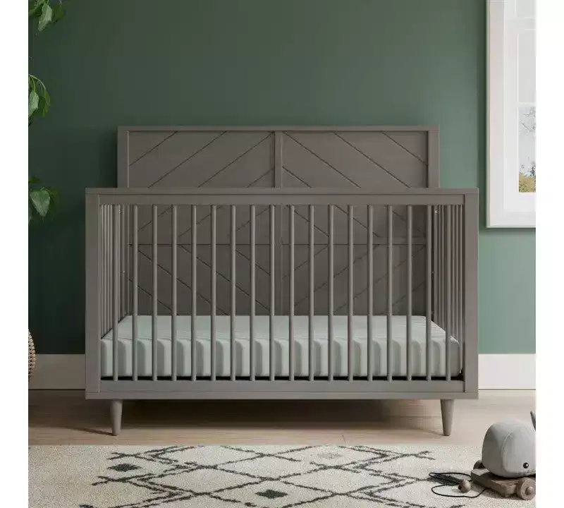 Child Craft Surrey Hill Crib, Dresser and Chest Nursery Set, 3-Piece, Includes 4-in-1 Convertible Crib, Dresser, and Chest