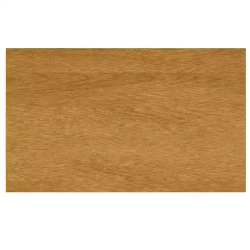 WyndenHall Saige Rectangle Dining Table Oak Veneer: Solid Wood, Seats 6, Straight Legs