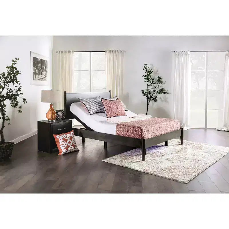 Twin XL Adjustable Bed Frame with Lumbar Support