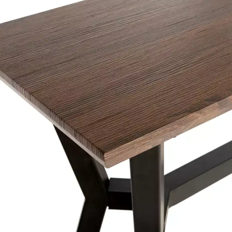 Andrew Console Table - CNS7002A - Brown/Black - Safavieh