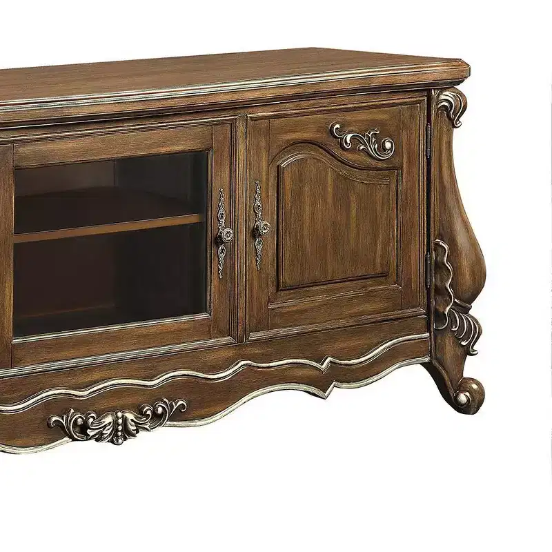 75 Latisha Tv Stand and Console Antique Oak Finish - Acme Furniture