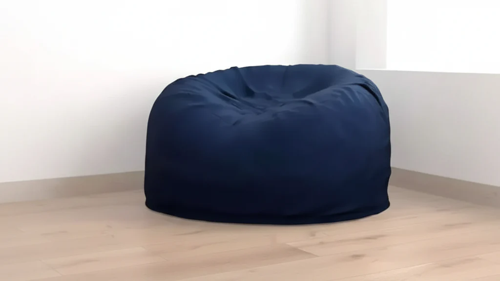 Oversized Bean Bag Chair – Indoor Foam Lounger