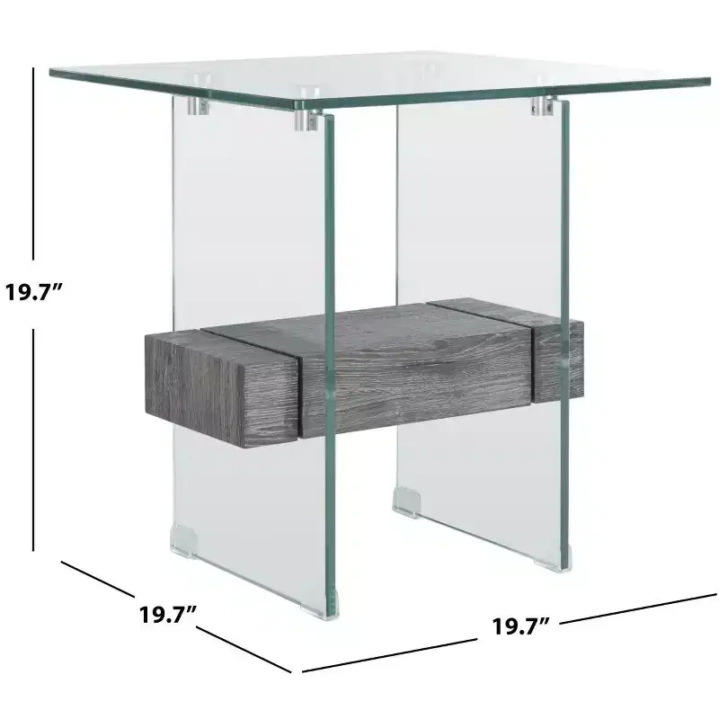 Kayley Glass Accent Table - ACC7001 - Safavieh