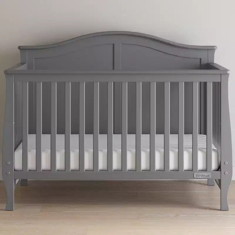 Child Craft Camden 4-in-1 Convertible Crib, Converts to Day Bed, Toddler Bed and Full Size Bed, 3 Mattress Positions, Baby Safe Finish