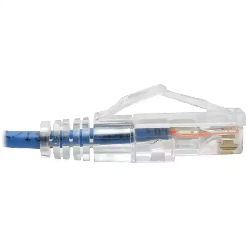 Tripp Lite Cat6 UTP Patch Cable - M/M, Gigabit, Snagless, Molded, Slim, N201S10BL