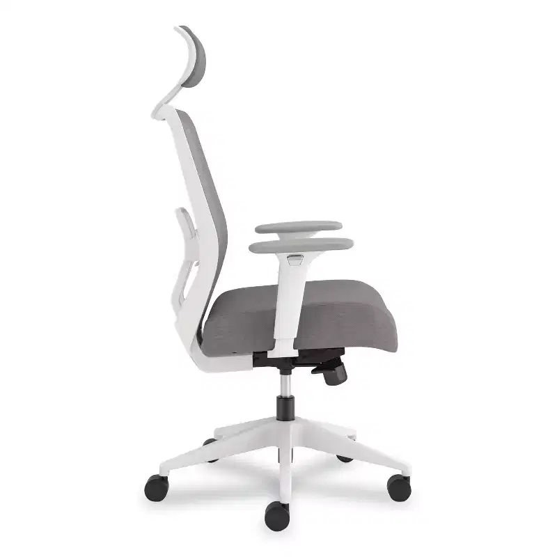 HON Altern Mesh Back Task Chair, 17.95 to 21.1 Seat Height, Gray Seat, Gray/White Back, White Base