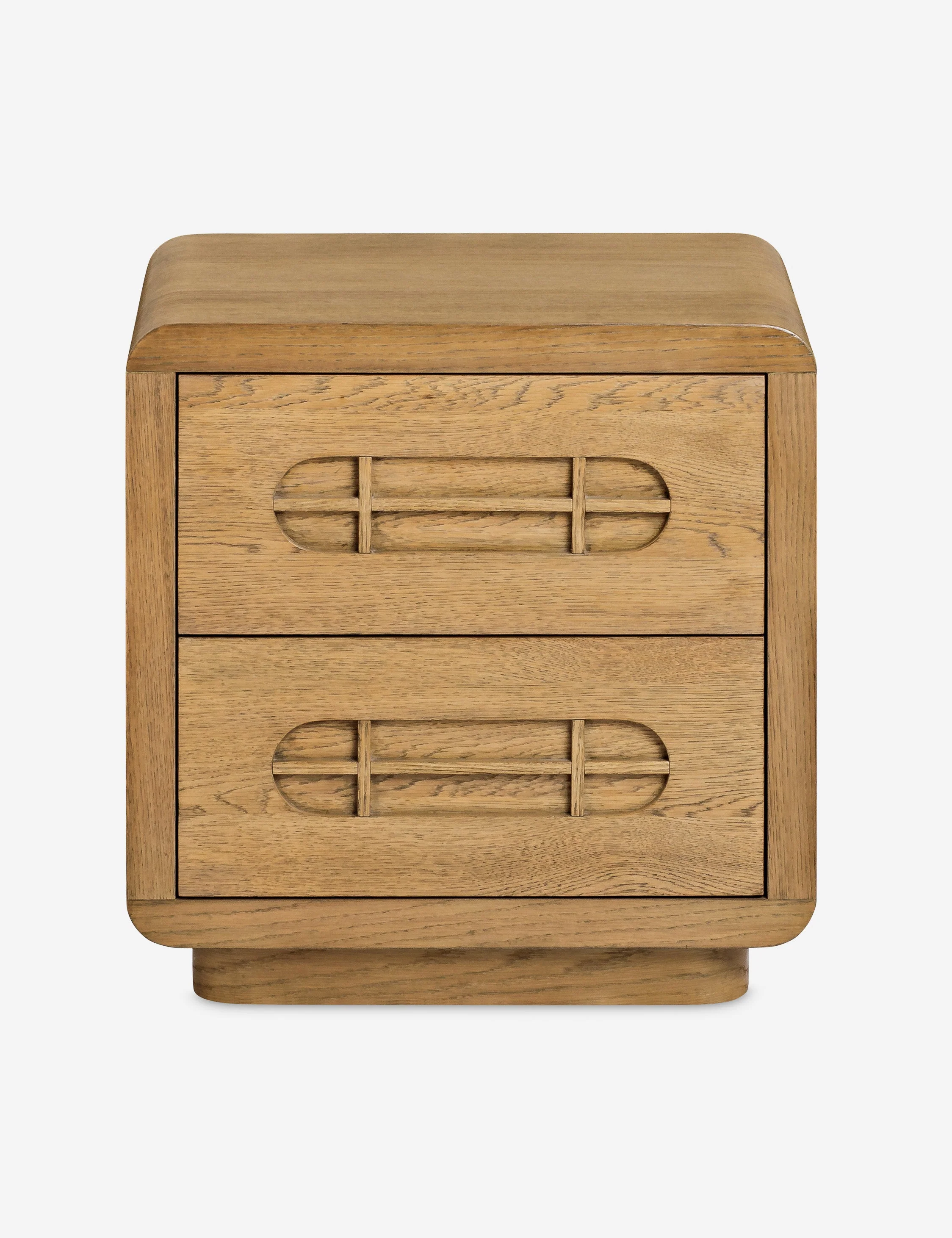 Nightstand - Bring vintage character to your bedside with this oak nightstand
