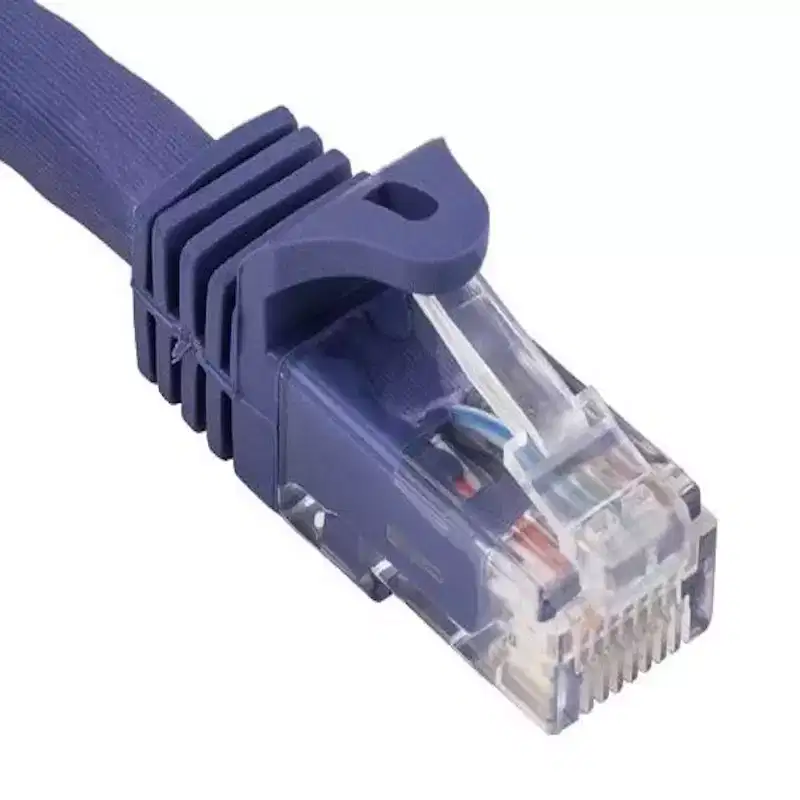 SANOXY Cables and Adapters; 35ft Cat6a 600 MHz UTP Snagless Ethernet Network Patch Cable, Purple