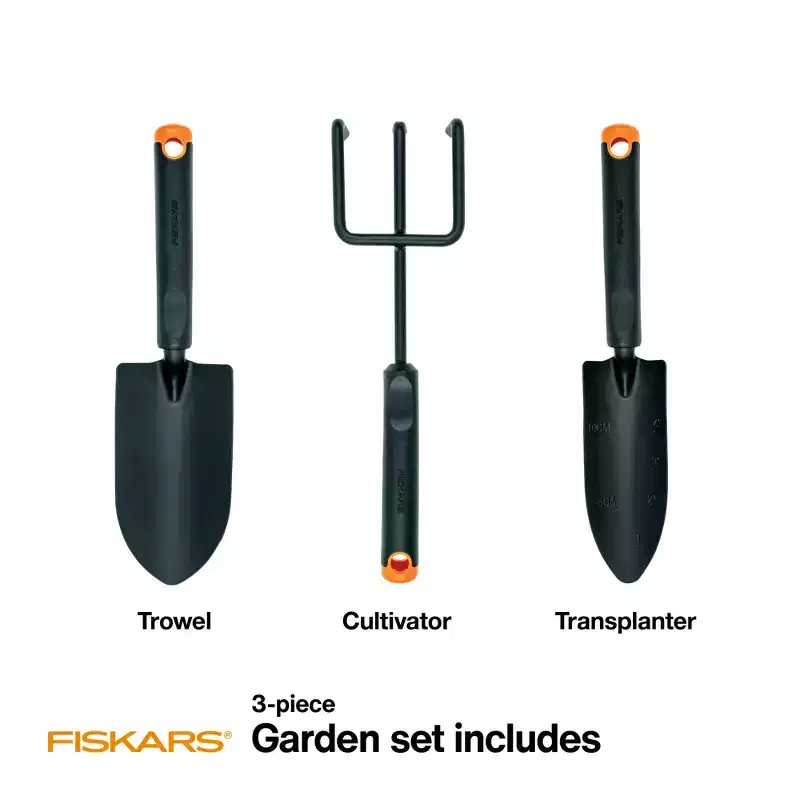 Fiskars 3pc Garden Tool Set