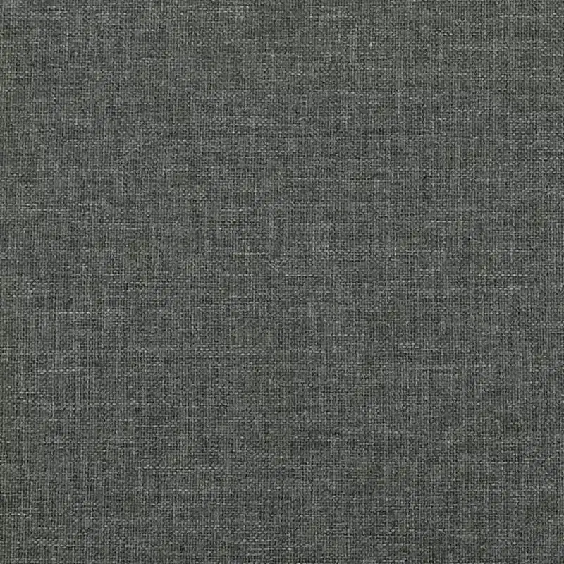 Bed Frame Dark gray Polyester fabric, plywood, engineered wood King