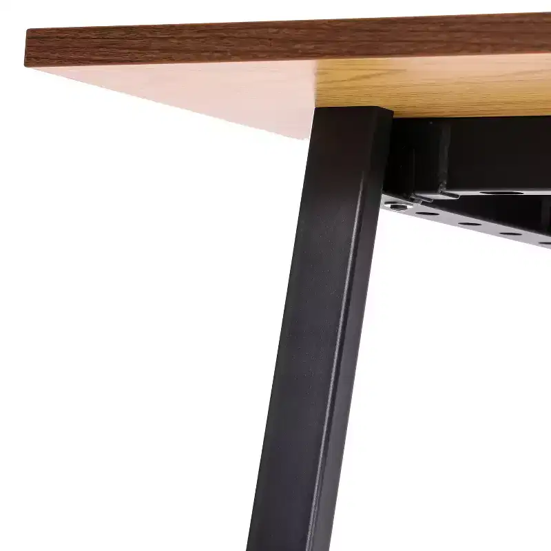Flash Furniture Redmond Commercial 60x30 Conference Table with 1 Thick Double Sided Laminate Table Top with PVC Edging and Heavy Duty A-Frame Steel Base