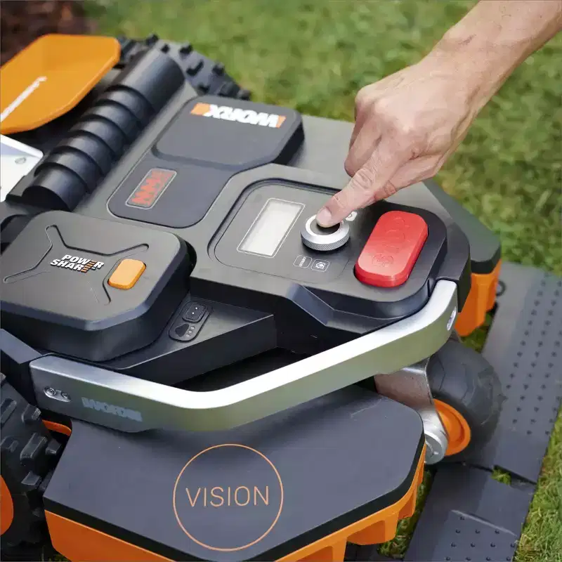 Worx WR208 Landroid Vision 20V Boundaryless Robotic Lawn Mower (1/5 Acre) (Battery & Charger Included)