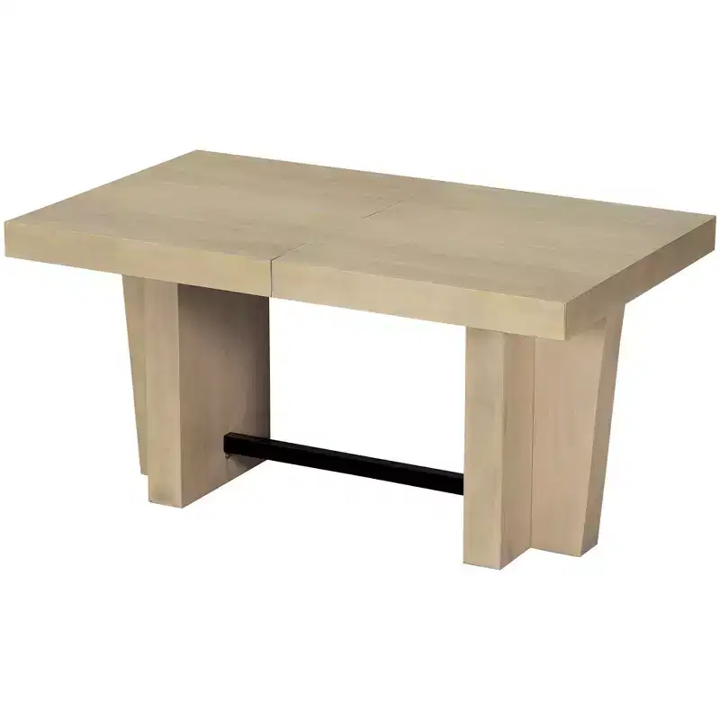 Whisen Extendable Dining Set with Bench & 4 Chairs