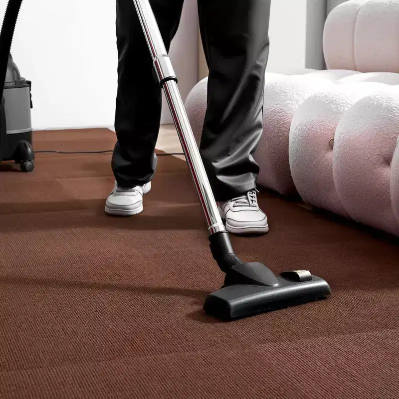 VEVOR Carpet Tiles 24x24 inch, 20 Pack, Self Adhesive Commercial Floor Soft Padded for Seamless Cover 80sq.ft, Dark Brown