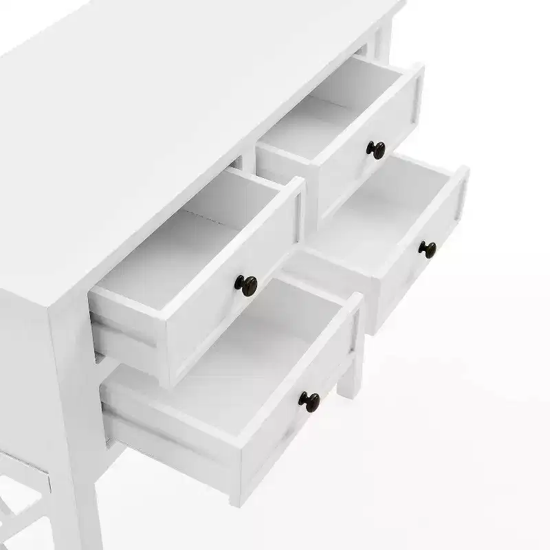 32 Middlebury Wood Console Table with 4 Drawers - Alaterre Furniture