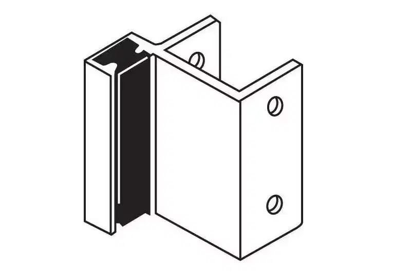 Brixwell Outswing For Slide Latch Zamac Construction 1-1/2 Hole Centers 1-1/4 Pilaster Size Window Hardware Component Chrome Plated Finish