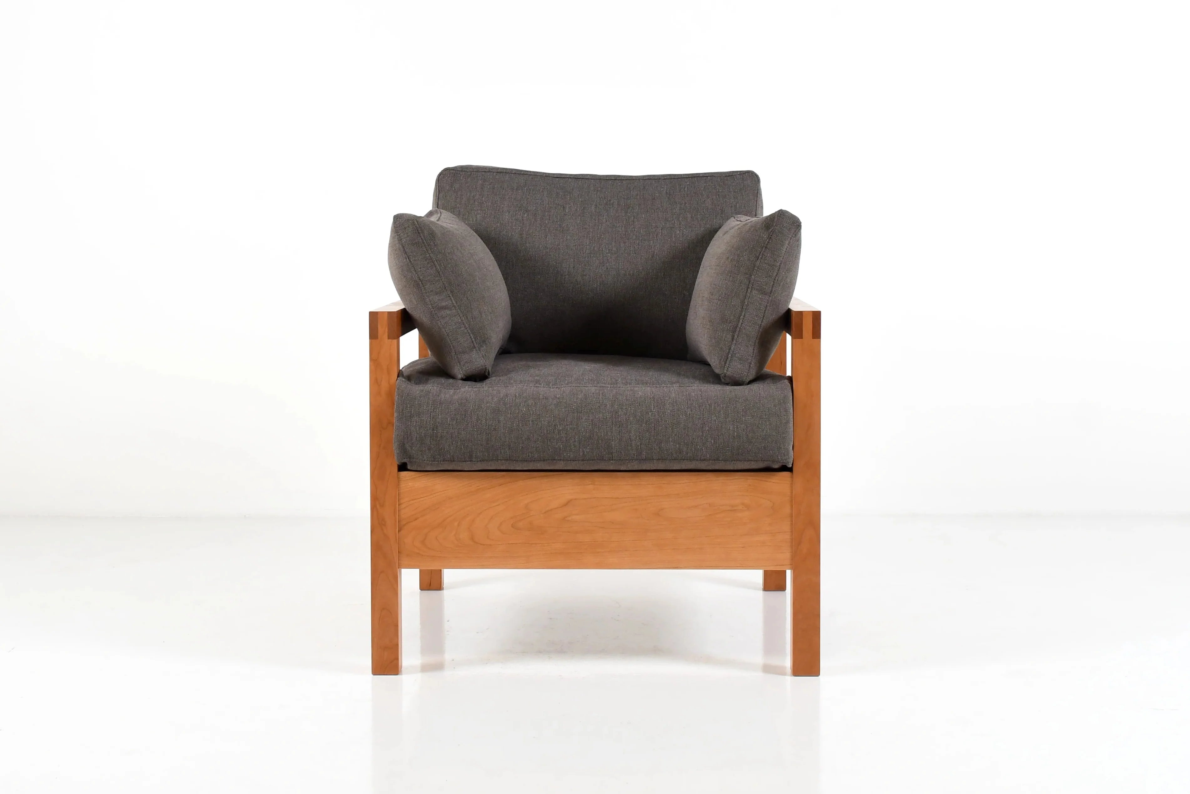Lounge Chair - An expansion of its namesake collection, living is designed to make the most out of minimal lines while