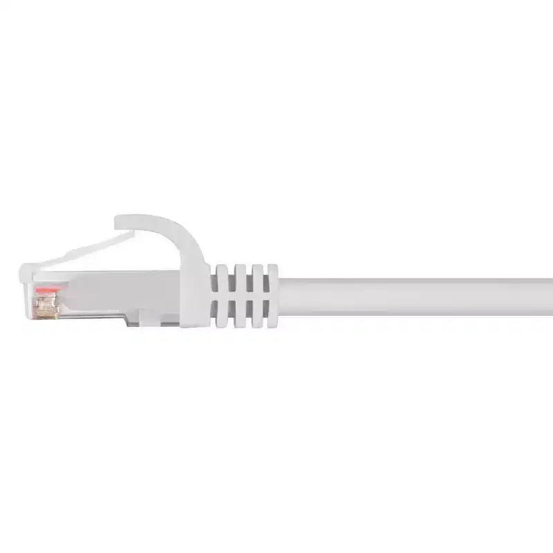 Monoprice Cat5e Ethernet Patch Cable - 5 Feet - White | Network Internet Cord - Snagless RJ45, Stranded, 350Mhz, UTP, Pure Bare Copper Wire, 24AWG -