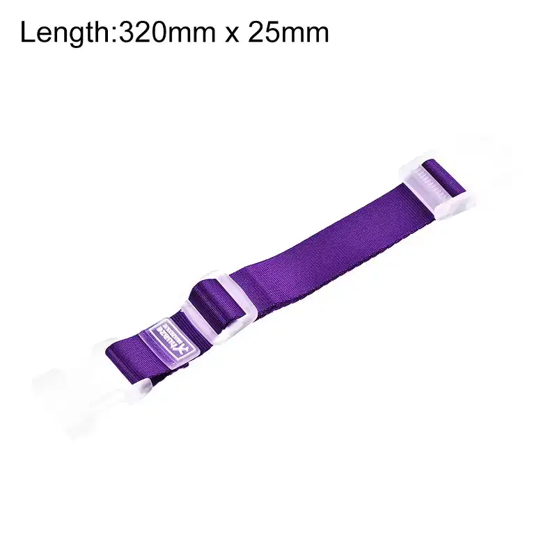 Unique Bargains Travel Luggage Adjustable Buckle Belt Utility Strap 3 Pcs