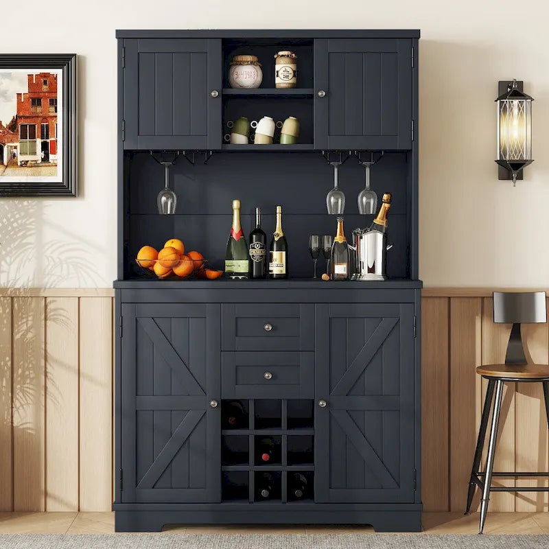 73.8H Kitchen Cabinet with Storage
