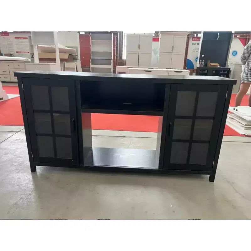 MDF Grid Cabinet with Acrylic Door