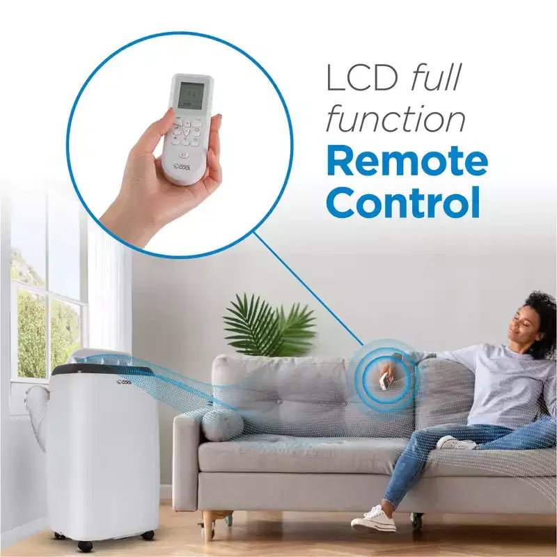 COMMERCIAL COOL Portable Air Conditioner with Remote Control