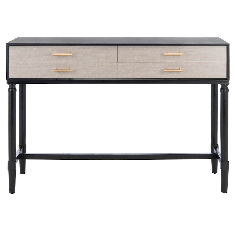 4-Drawer Console Table - 42 W x 13 D x 29.5 H