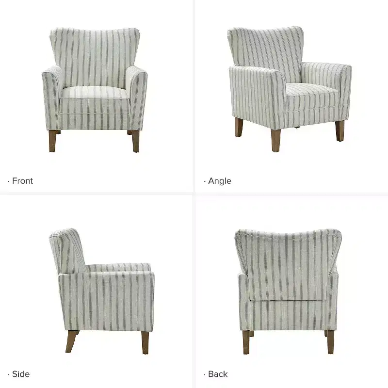 Set of 2 Rachel Armchair with Special Arms| ART OF LIVING DESIGNS