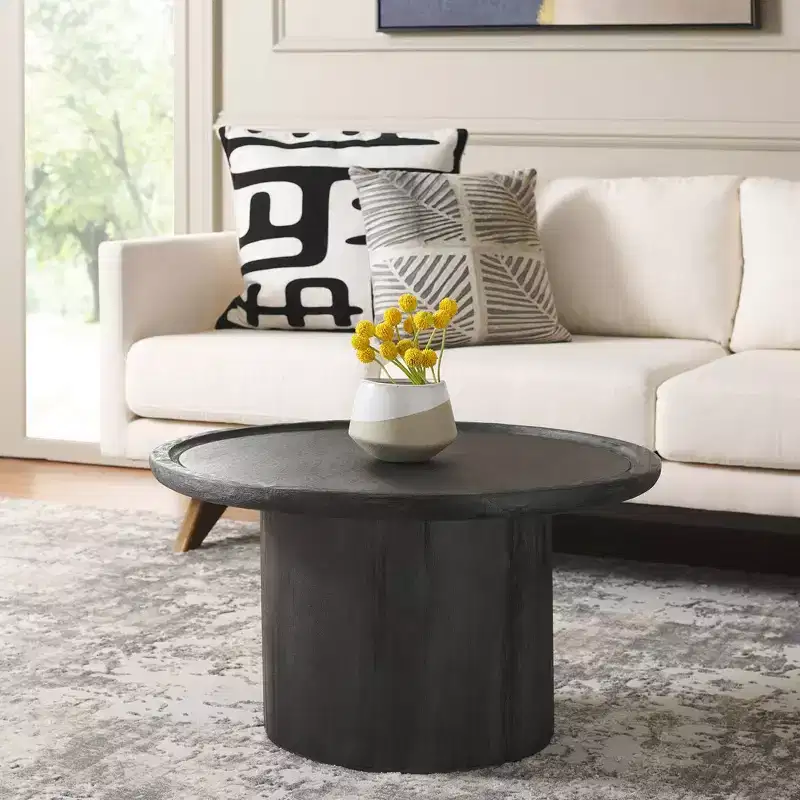 Devin Round Coffee Table - Safavieh