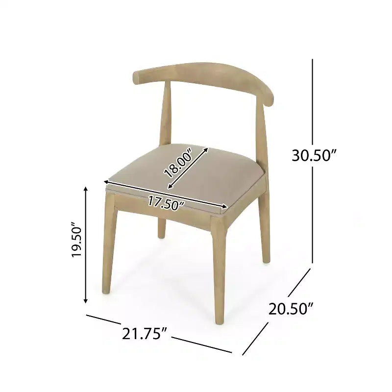 Christopher Knight Home Aubrietta 7-Piece Dining Set with Extendable Table and Upholstered Chairs, Linen/Natural