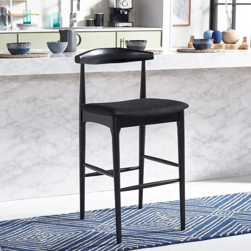 SAFAVIEH Miranda Retro 30-inch Bar Stool - 22 In. W x 21 In. D x 42 In. H - 22Wx21Dx42H