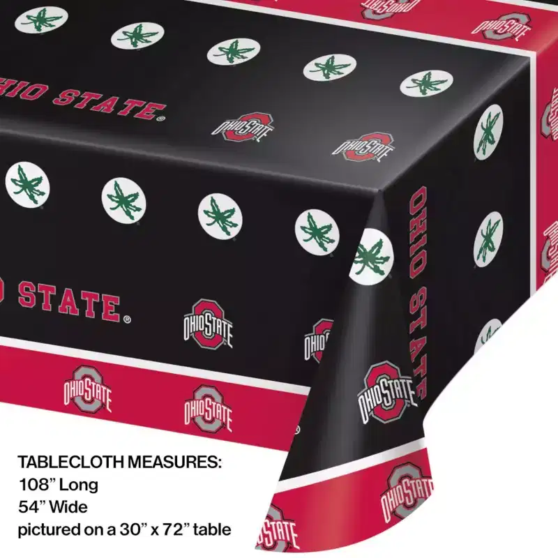 Ohio State University Tablecloths Kit 3ct
