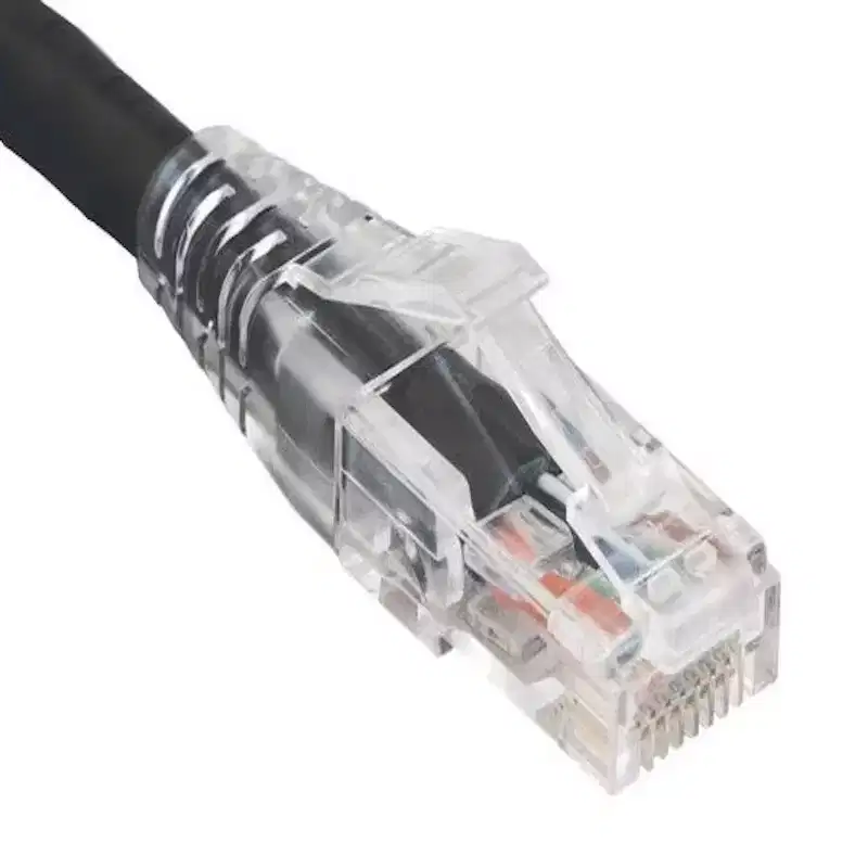 SANOXY Cables and Adapters; 3ft Cat6 550 MHz UTP Ethernet Network Patch Cable with Clear Snagless Boot, Black