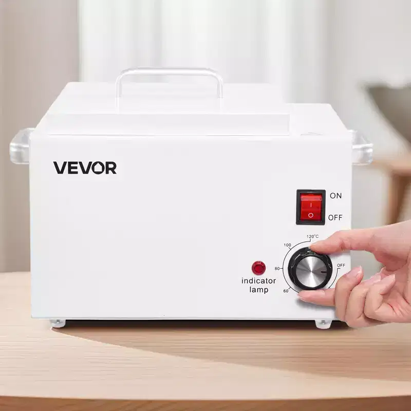 VEVOR Single Wax Warmer, 3000ML 300W Professional Wax Warmer for Hair Removal, 32  to 248  Adjustable Electric Waxing Heater Pot, White