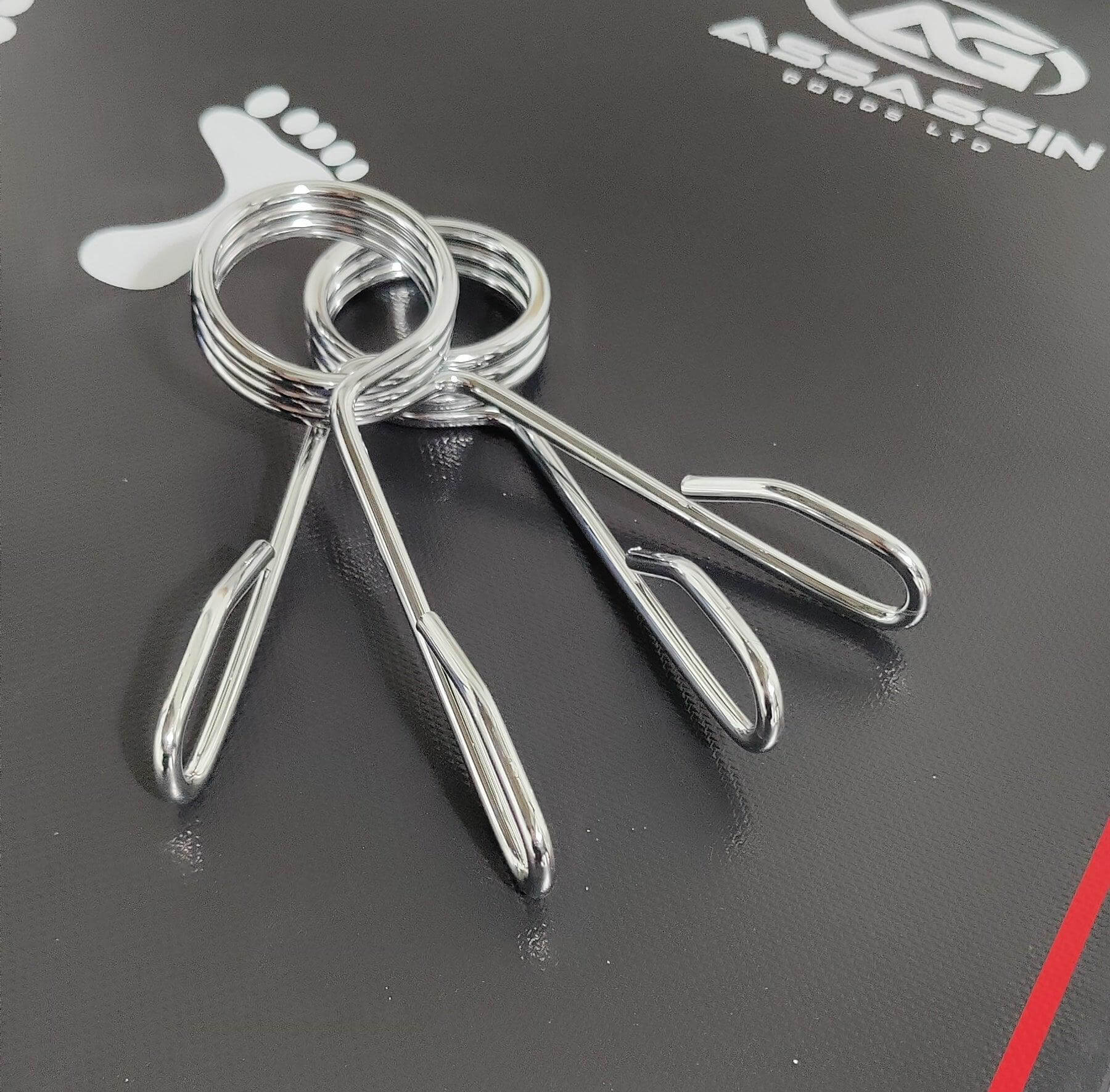 Steel Barbell Clips (Pair)