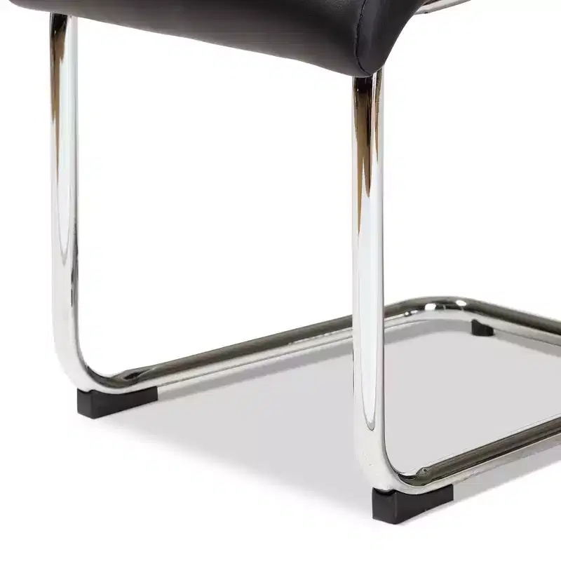 Set of 4 Marlys Modern and Contemporary Faux Leather Upholstered Dining Chairs - Baxton Studio