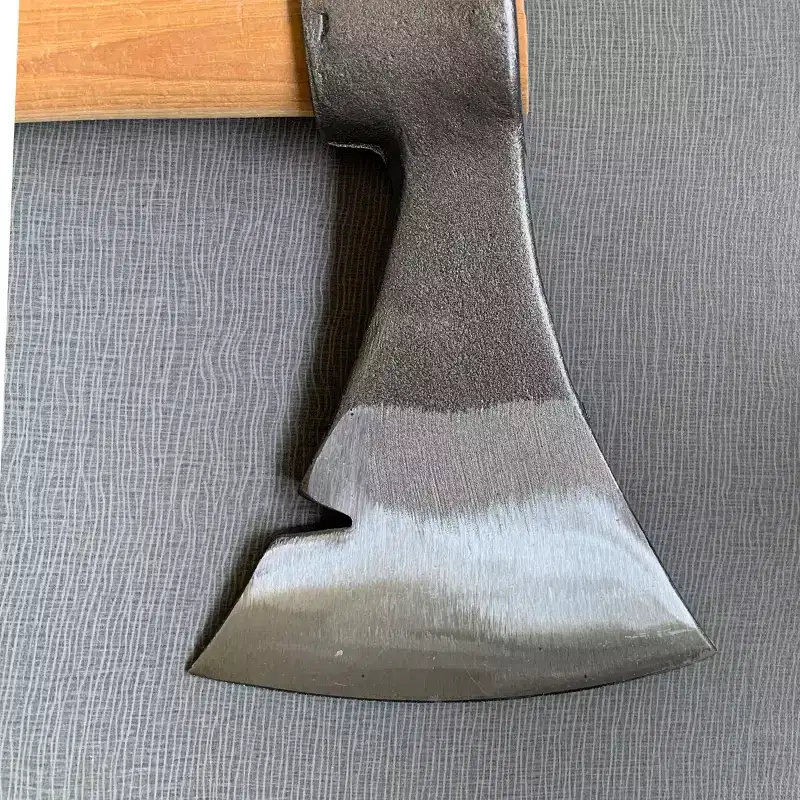 Kings County Tools Carbon Steel Tomahawk Hatchet | Camping & Hiking Tool | 4-1/2 Curved Cutting Edge | USA Hickory Handle | German Forged Blade |