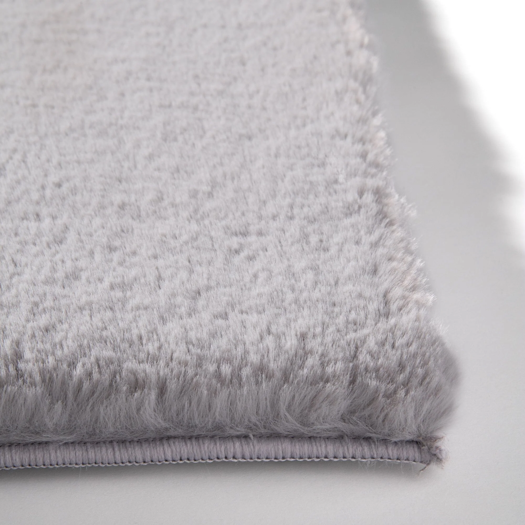 Memory Foam Rug 2 Small Gray