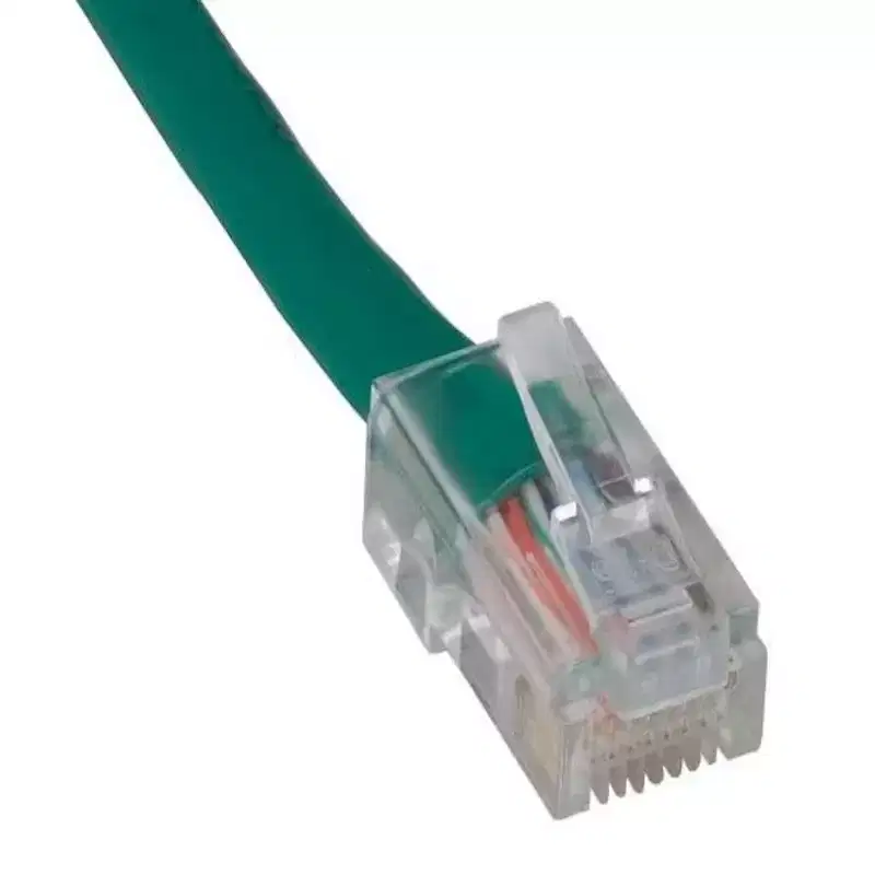 SANOXY Cables and Adapters; 1ft Cat5e 350 MHz UTP Assembled Ethernet Network Patch Cable, Green