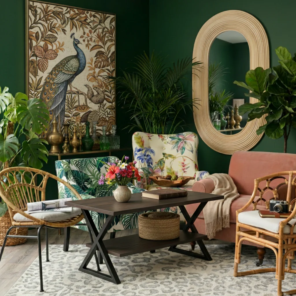 Solid Wood Traditional Farmhouse Coffee Table