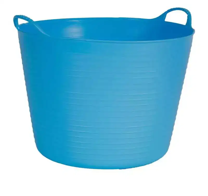 Colorful Tubtrug, 11 Gallon, Flexible Lightweight Gardening Basket, Indoor Outdoor Multi-Use