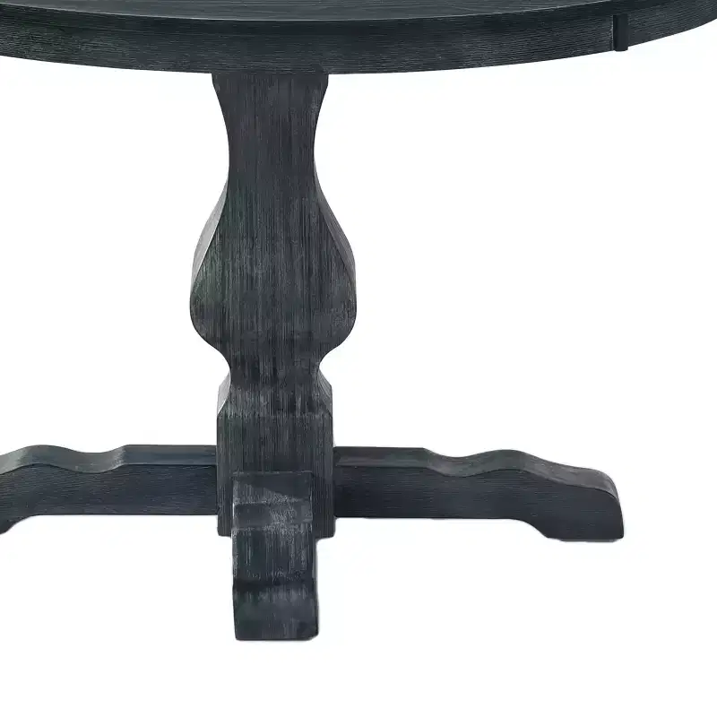 Christopher Knight Home Remuda Rustic Wood Round Dining Table with Pedestal Leg