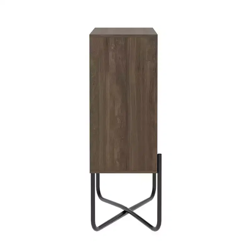 Techni Mobili Modern Geometric Bookcase