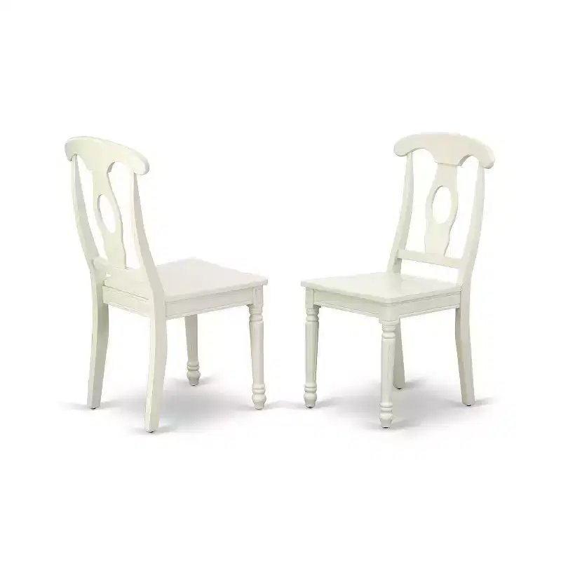 Coastal Dining Set 5Pc Square Table & Chairs - 36 Inch - Craftsman Style