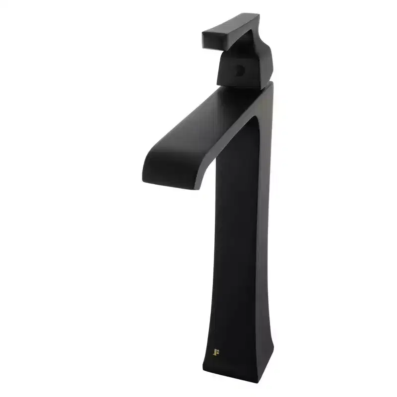 Fine Fixtures Arched Square Single Hole Vessel Sink Bathroom Faucet