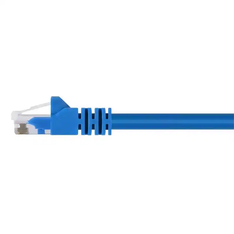 Monoprice Cat5e Ethernet Patch Cable - 10 Feet - Blue | Network Internet Cord - RJ45, Stranded, 350Mhz, UTP, Pure Bare Copper Wire, 24AWG