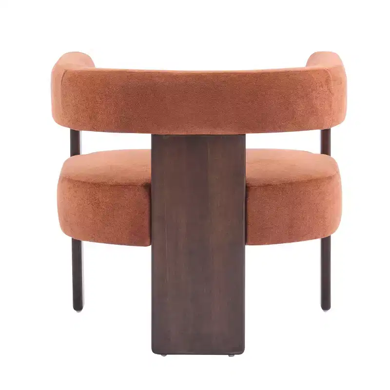 Christopher Knight Home Noah Modern Rubberwood Upholstered Accent Arm Chair